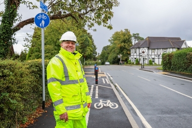 Stockcross Cycle Path